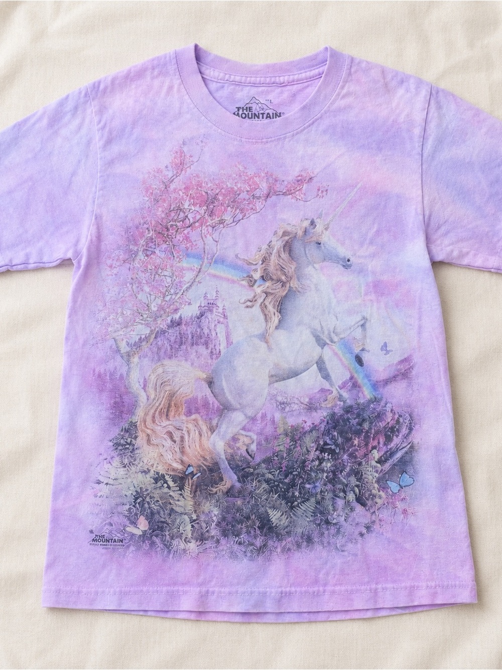 Pastel unicorn whimsical dreamy graphic tee shirt